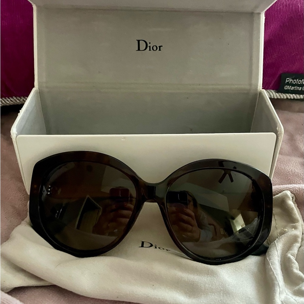 Dior Women's Dark Brown Sunglasses